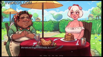Voluptuous pig-eared princess entwined in fantasy forest intimacy - yesvids.com