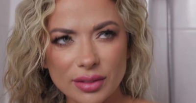 Shalina Devine - Husband ass fucking big tits wife while taking a shower - inxxx.com