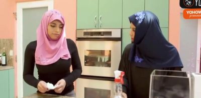 Sexy youthfull gal in hijab likes to fellate cock - ah-me.com