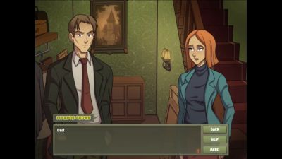 Blonde witch hunter from the visual novel series pleases a dark-skinned lover in the library - yesvids.com - Britain