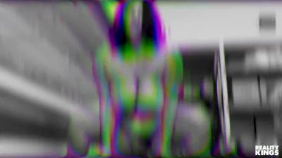 Blonde woman explores pleasure in raw reality scenes across changing rooms and bodies - yesvids.com