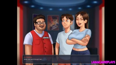Animated couple navigates love and awkward moments in a digital parody saga - yesvids.com - Usa