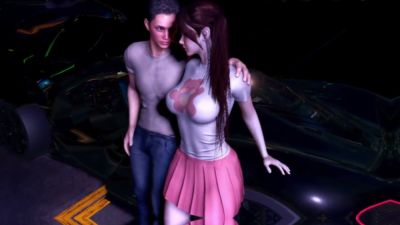 Young student takes it rough in a car under the moonlight in uncensored 3D anime - yesvids.com - Japan - India - Usa
