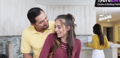 Two super-fucking-hot teens share their stepdad with a friend - ah-me.com