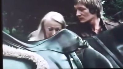 Vintage German fetish scene in a stable with riding boots and military masks - yesvids.com - Germany