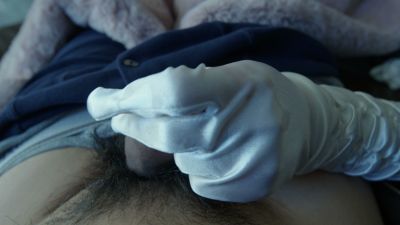 White-gloved handjob builds to a powerful cumshot - yesvids.com - Canada