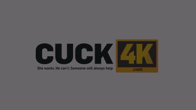 Hot Wife - Czech woman cheats on her suited husband while he watches from the bed - yesvids.com - Czech Republic