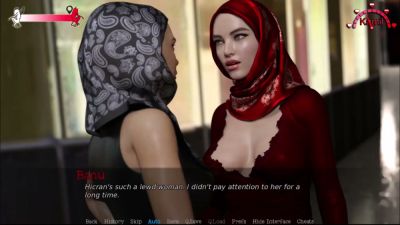 Stylized drama unfolds with intense glances and hidden desires in a modern Middle Eastern setting - yesvids.com