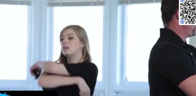 Goth light-haired gets a messy cum shot in kitchen - ah-me.com