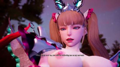 Voluptuous magical stepsister humiliates him in futuristic cartoon fantasy - yesvids.com