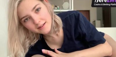 A ash-blonde chick with thick mounds enjoys a immense chisel from a point of view perspective in the bedroom - ah-me.com