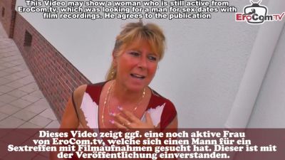 Mature German couple embraces their first FFM threesome during an intimate casting session - yesvids.com - Germany