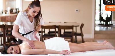 Nymph - Desi Sex - Sexy nymph enjoys facesitting during massage - ah-me.com