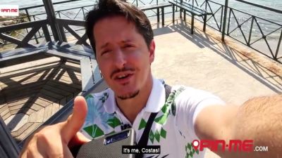 Greek beauty Rosa pleasures her man with deep oral and wild cowgirl riding - yesvids.com - Greece
