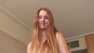 Irish redhead in stockings serves her client with a passionate handjob - yesvids.com - Ireland