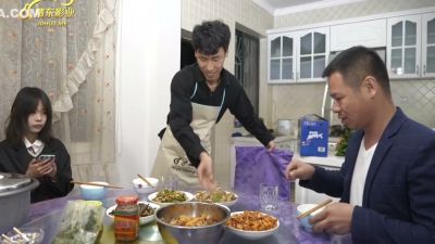 Slender Asian woman with small breasts shares intimate moment with partner at home - yesvids.com