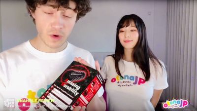 Asian girl teases with anal toy before giving intense POV blowjob and taking cumshot - yesvids.com - Japan