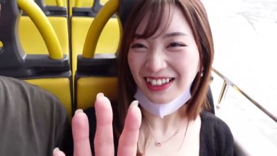 Asian beauty with natural full breasts climaxes repeatedly after a day date in the city - yesvids.com - Japan