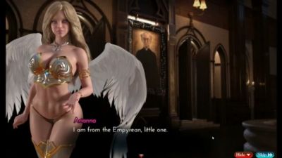 Blonde angel seduced in a heavenly hall as temptation unfolds in church - yesvids.com