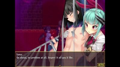 Dominate demonesses with massive breasts crush a helpless man in a dark fantasy stage - yesvids.com