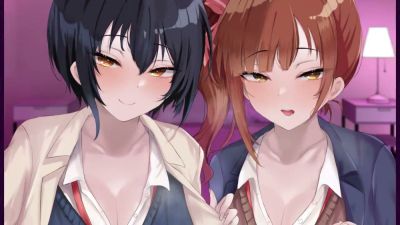 Two animated succubus guide you through intense JOI with teasing striptease and explicit instructions - yesvids.com