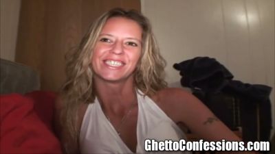 Blonde performer auditions for a private casting with a bold striptease and deep oral finish - yesvids.com