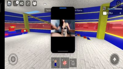Man plays Roblox while watching a couple's intense anal session - yesvids.com