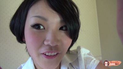 Short-haired Japanese woman meets neighbor in hotel for secret striptease and sex - yesvids.com - Japan