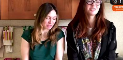 Two yam-sized breasted German amateurs engage in heavy pussy licking and erotic scissoring sex - ah-me.com - Germany