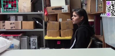 Busty black-haired teen gets plumbed in a storage apartment with teenager 18 - ah-me.com