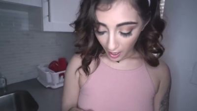 Young Latina babysitter caught red-handed and taken anally in the kitchen - yesvids.com