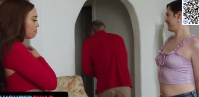 Role Play - Taboo teenager chick entices her innocent step dad in a crazy encounter with teen 18 - ah-me.com