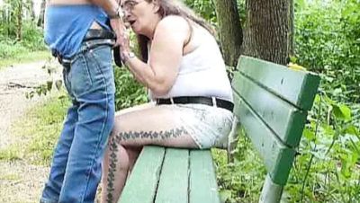 Park Bench Public Fuck! My Pimp Husband Fucks My Fat Loose Sloppy Cunt - xxxfiles.com - Britain - Usa