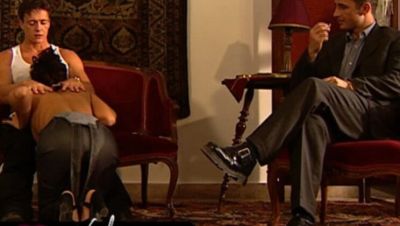 David Perry - Frank Gun - Busty Brunette Karli Sweet Gets Double Penetrated in Hardcore MMF Threesome - xxxfiles.com - Britain
