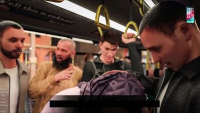 Yasmin Fucked by Strangers on Public Bus – Big Ass Anal Group Sex - xxxfiles.com - Britain - Turkey