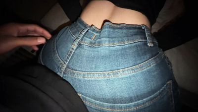 19yo Teen Dry Humps Roommate's Huge Ass in Tight Jeans - xxxfiles.com