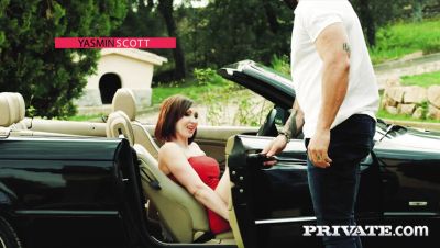 Yasmin Scott - Yasmin Scott shows off her huge tits in her first double penetration - xxxfiles.com - Britain