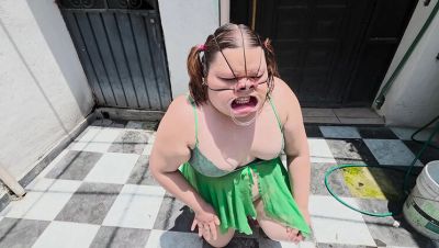 Neighbor’s Courtyard Anal Destruction and Humiliation for Me - xxxfiles.com - Spain - Mexico