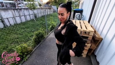 Boss Fucks Slut CandySuck Without Warning in Public - xxxfiles.com - Germany