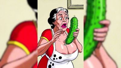AI Cartoon MILF Shows Off Her Massive Melons - veryfreeporn.com - Britain