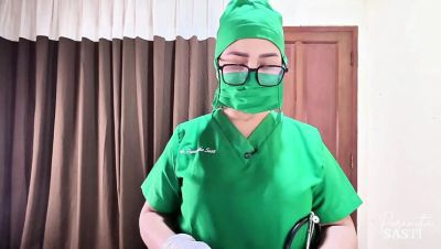 Perverted Doctor Gets Creampie From MILF Patient Dimas in Fake Hospital POV - veryfreeporn.com - Indonesia