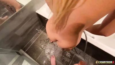 Bent Over - Johntronx Fucks Hot Thai Girl in Shower and Bed – POV Creampie - porntry.com - Britain - Thailand