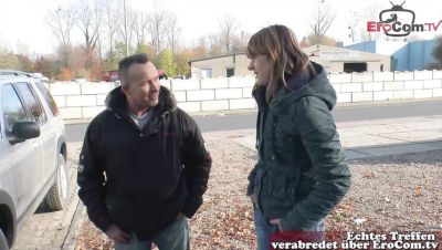 German MILF picked up on the street for quick outdoor sex - veryfreeporn.com - Germany