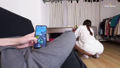 I Stared At My Maid’s Perfect Round Ass So Long I Couldn’t Hide My Boner – Misty Queen - porntry.com - Britain - Colombia
