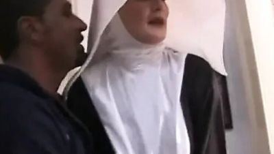 Harsh Creampies for a Masked Teen Nun's Betrayal - veryfreeporn.com - Italy