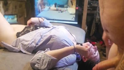 VinnyMacNDelilah Rough Threesome with Big Tits MILF - veryfreeporn.com