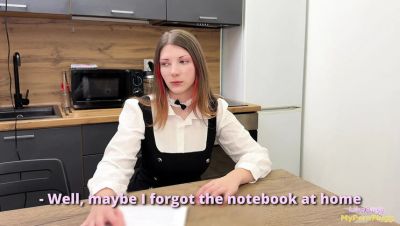 Teacher rewards horny schoolgirl with good grades for rough fuck - veryfreeporn.com - Russia