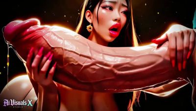 Thick Korean Babes Titfuck Big Dick - Interracial Animated ASMR Porn - porntry.com - North Korea