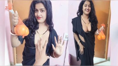 Hot Desi Bhabhi Shraddha Pandey Brings Apples For Her Devar - veryfreeporn.com - India