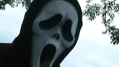 Masked Man Fucks Horny Brunette Babe Outside on Bench - veryfreeporn.com - Germany - Usa - Romania